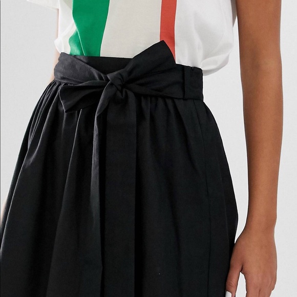 High rise skirt with belt - Picture 6 of 7